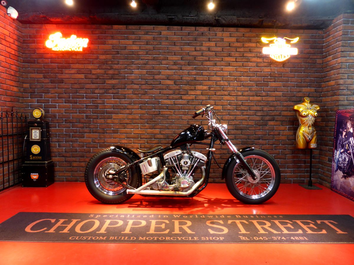 1976 H-D SHOVEL RIGID CHOPPER