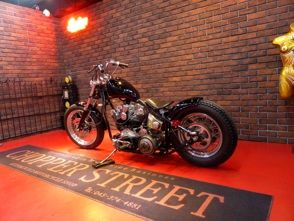 1976 H-D SHOVEL RIGID CHOPPER