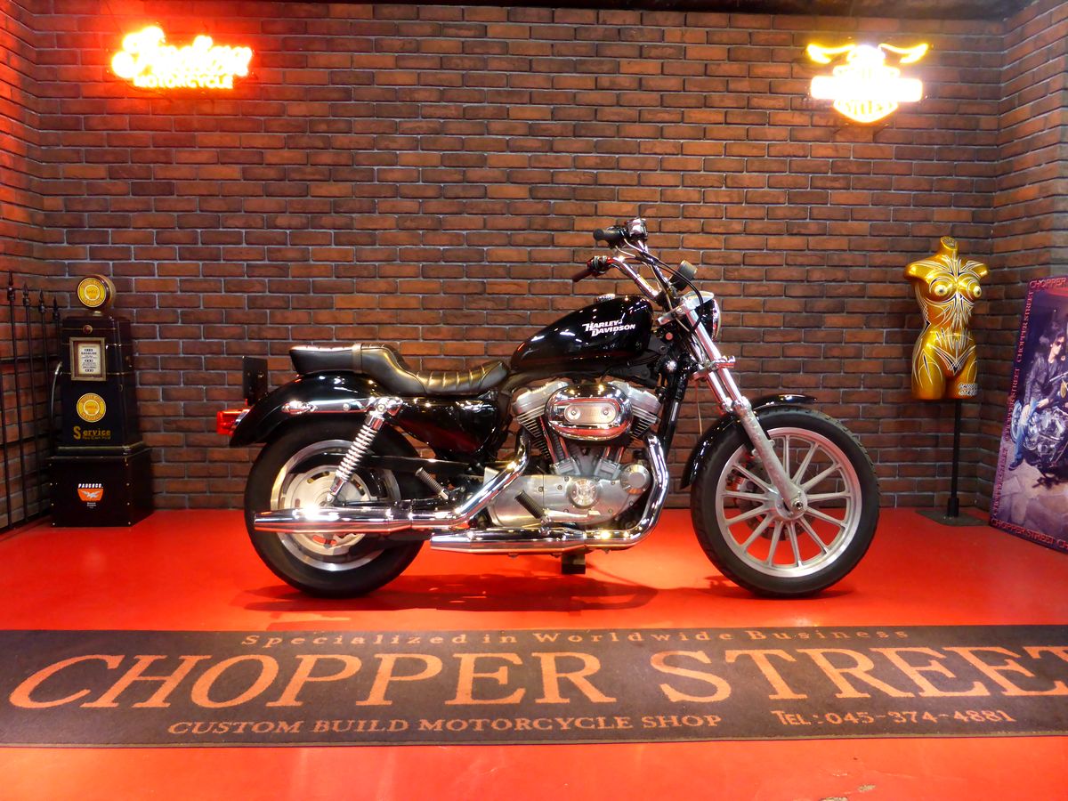 2007 H-D XL883 ﾊﾝﾄﾞﾙ&ｼｰﾄ ｿﾌﾄｶｽﾀﾑ