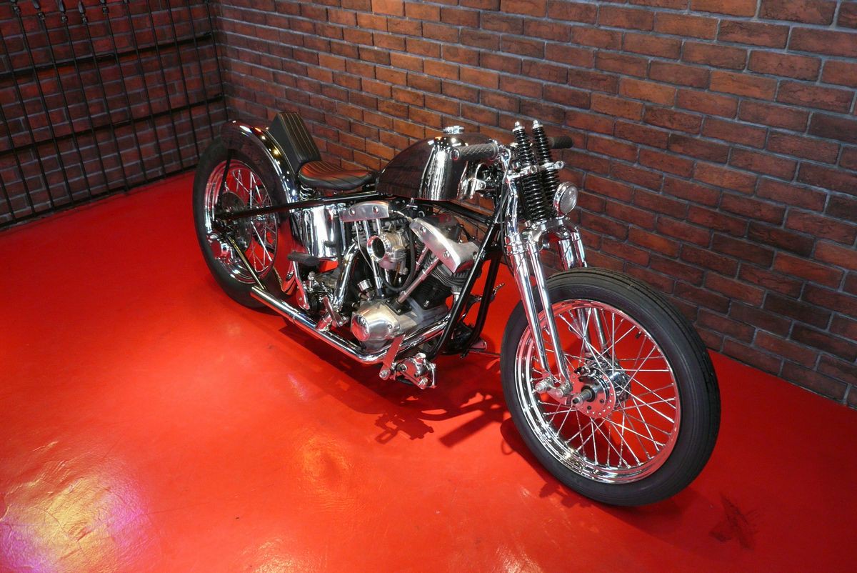 1977 H-D shovelhead Tyler Crome style