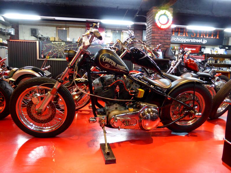 1977 ショベルリジット FXE（ｶｽﾀﾑ&簡単整備中）