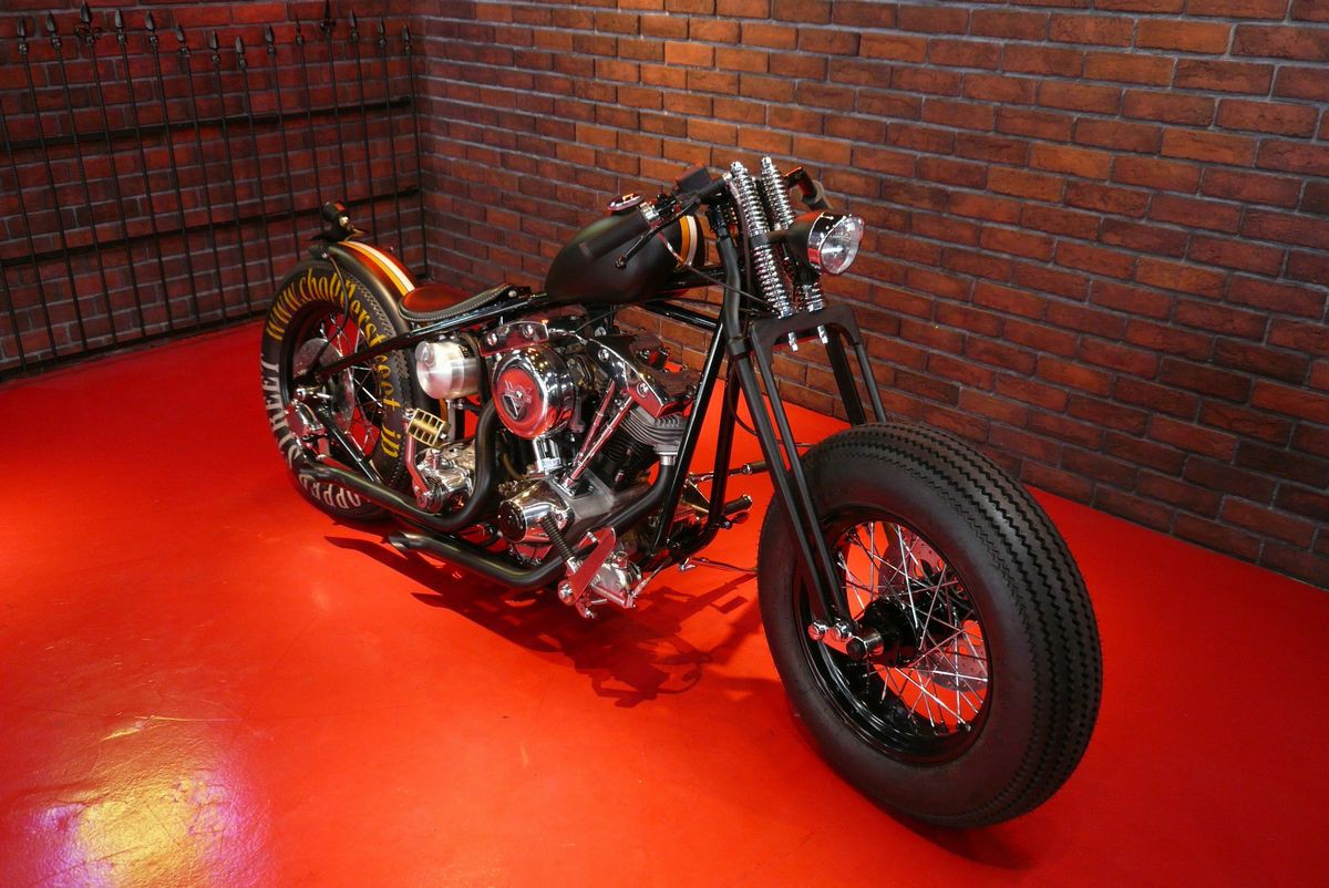 1972 H-D shovelhead　BOMBER style