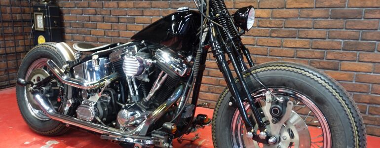 1995年FLSTN EVO  ﾌﾙｶｽﾀﾑﾁｮｯﾊﾟｰ