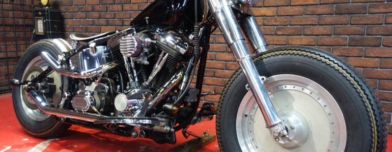 1995年 FLSTN EVO LACY BOBBER（ｽﾍﾟｼｬﾙﾌﾟﾗｲｽ!!）