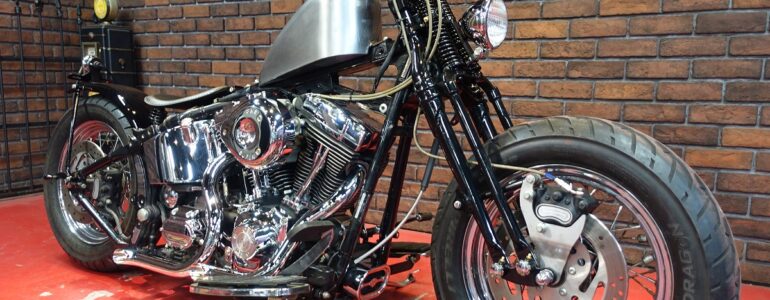 2004年 FLSTF オ-ルドスタイルチョッパー