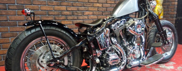 2004年 FLSTF オ-ルドスタイルチョッパー