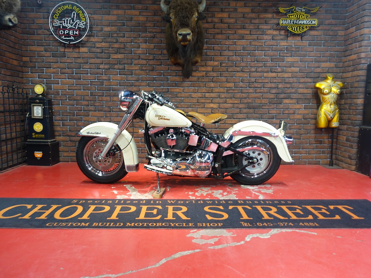 1999年FLSTFｵｰﾙﾄﾞｸﾗｼｯｸ最終EVO(買取車)