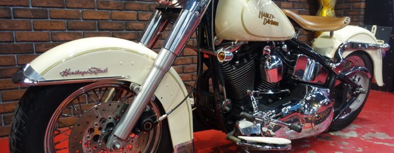 1999年FLSTFｵｰﾙﾄﾞｸﾗｼｯｸ最終EVO(買取車)