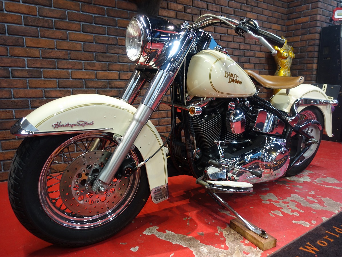 1999年FLSTFｵｰﾙﾄﾞｸﾗｼｯｸ最終EVO(買取車)