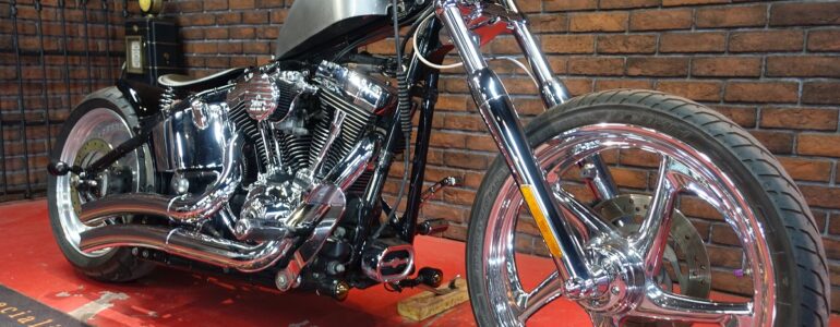 2004年FXSTD REAR WIDE CHOPPER